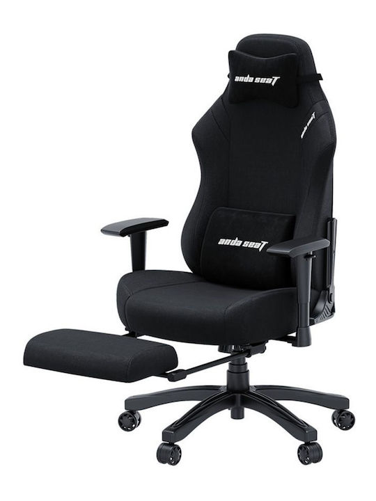 Anda Seat Luna Pro Геймърски стол с регулируеми подлакътници и подлакътник Черен