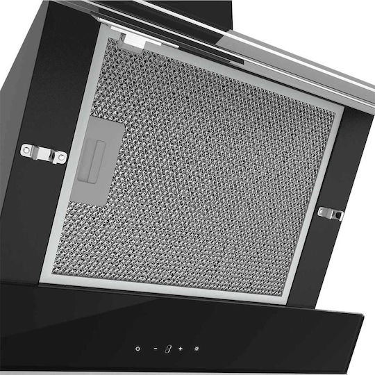 Ciarra Freistehender Dunstabzug Umluft 60cm Schwarz