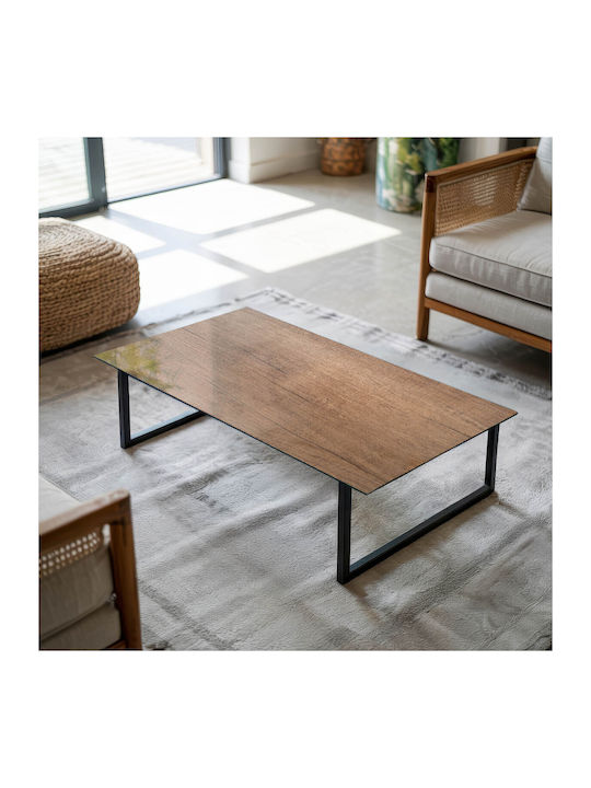 Panou Protector Rectangular Din Sticlă Securizată Cu Model Textură Lemn 120×60 Cm