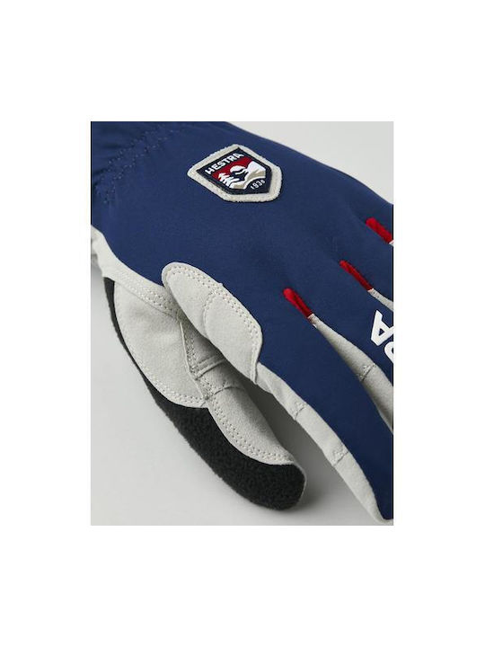 Hestra Unisex Ski & Snowboard Gloves with Gore-Tex Blue