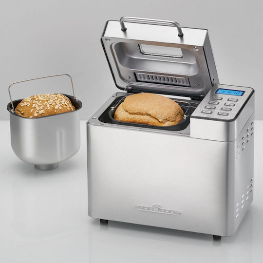 Profi Cook Mașină de pâine cu o putere de 550W și o capacitate de 1500gr cu 13 programe