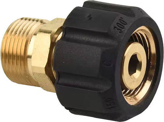 Adaptor Pro Brassfit M22-3/8 Extern Karcher Hd Hds Alamă Reducere Presiune