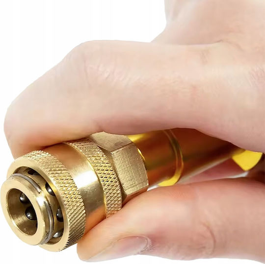 Jetlink Brasspro Nh-ak – Brass Adapter Nilfisk Huter Anlu Kolner Washers 1/4" Quick Coupling Adapter Foamers Accessories Durable Resistant