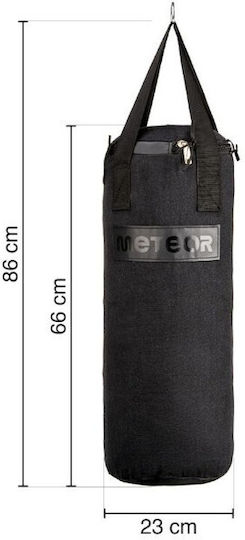 Meteor Filled Punching Bag 6kg Black