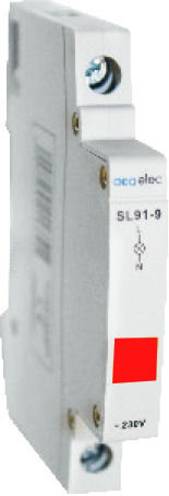 Lampă indicator simplă roșie 16A 230V 0,5m Dy02140001n