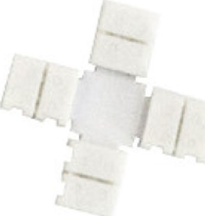Geyer Connector for LED Strips LED Streifen Verbinder Kreuz für IP20 10mm LED Streifen C4-10