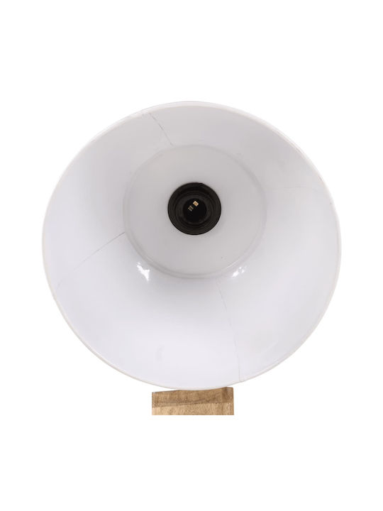 vidaXL Vintage Floor Lamp H120xW45cm. with Socket for Bulb E27 Silver