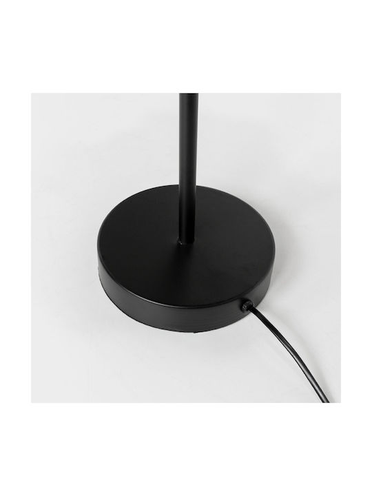 InTheBox Metall Tischlampe mit Braun Schirm und Schwarz Basis