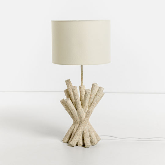 InTheBox Πλαστικό Πορτατίφ με Λευκό Καπέλο και Βάση