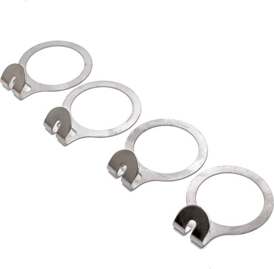 Set 30 Cârlige Metalice Anti-Furt Humero Natural Hotel