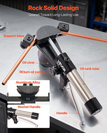 Vevor Vevor Pipe Bender JLSDWGJYYKZXRKMPF001V0