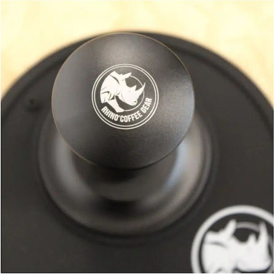 Rhino Coffee Gear Πατητήρι με Επίπεδη Επιφάνεια 58mm σε Μαύρο Χρώμα