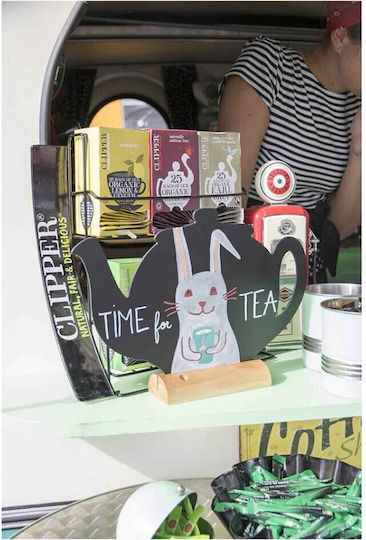 Securit Chalkboard Teapot Tabletop Chalk Board 24x25.3cm