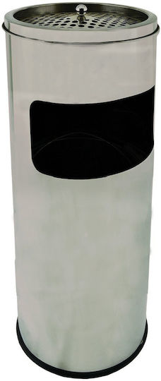Klikareto Metal Coș de gunoi Deșeuri 17lt Inox