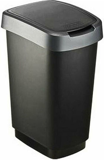Delta Cleaning Plastic Waste Bin 50lt Gray