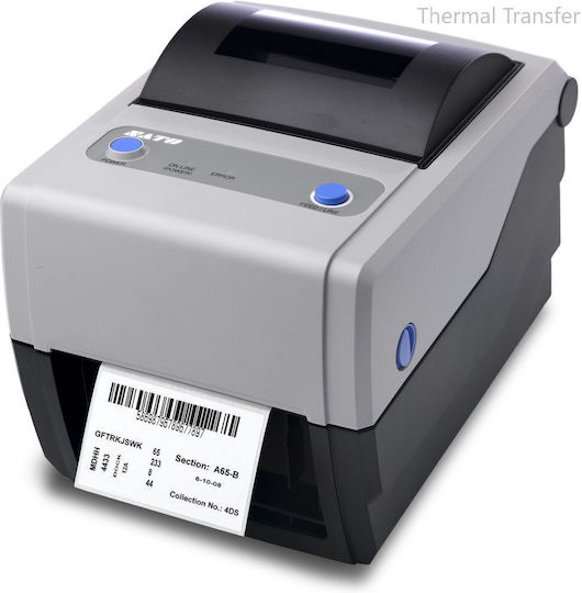 Sato CG408 Принтер за етикети Термотрансферен USB, Serial, Ethernet 203 dpi