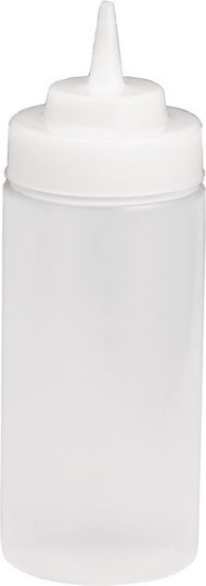 Tablecraft Kitchen Squeeze Transparent Bottle 475ml