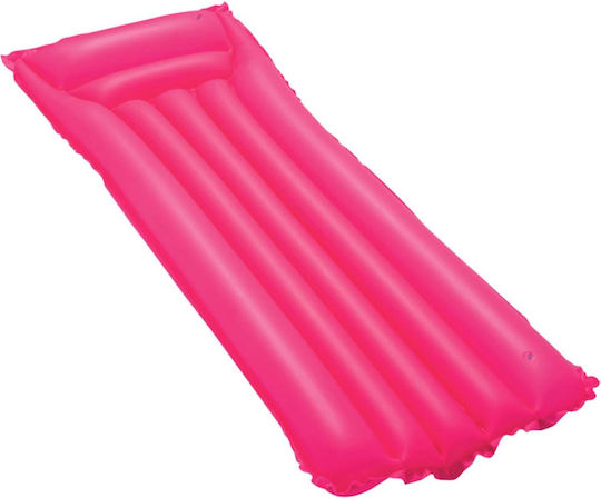 Bestway Inflatable Beach Mat 183x69cm Comfortable Pillow Pink