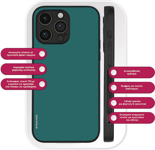 Husă Sonique Colorbloc Series Nothing Phone 3a Pro Petrol