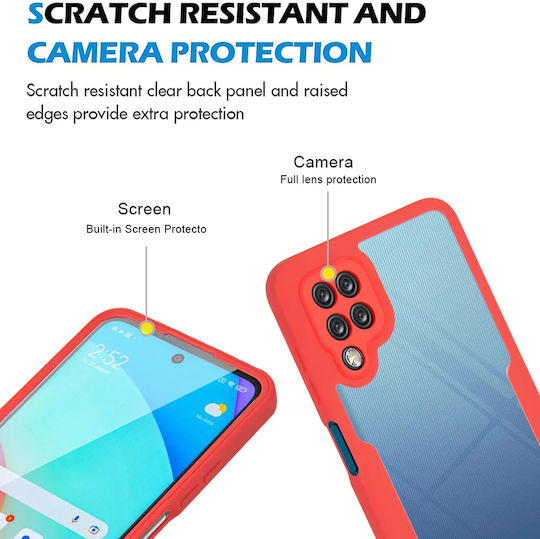 Techsuit ColorVerse 360 Vollschutz Transparent (Galaxy A12)