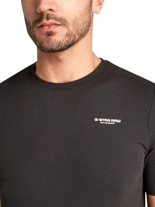 Base T-shirt Μαύρο
