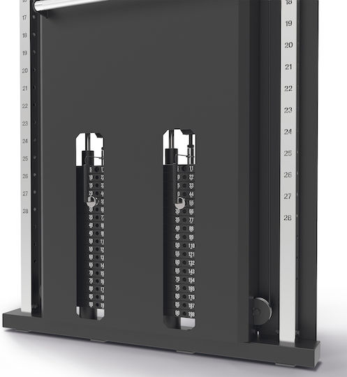 AMILA Rücken-Seilzug mit Gewichten 180kg