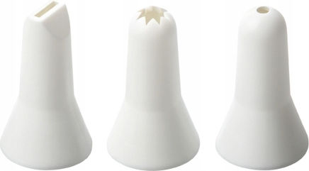 Zenker Spritzbeutel Einweg 32cm Set 20 Stück und 3 Tüllen Zenker Spritzbeutel Einweg 32cm Set 20 Stück und 3 Tüllen