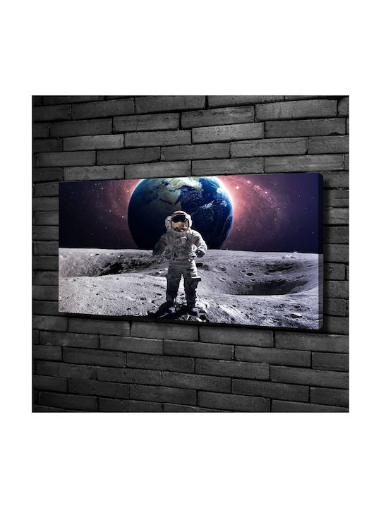 Gemälde Segeltuch Einheitliche Elegante Wanddekoration Astronaut 100x50 cm