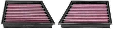 Porsche 911 992.2 3.0 H6 Carrera Series 25-26 Dna Air Filter Set P-prc30s24-01-set Porsche 911 992.2 3.0 H6 Carrera T 25-26