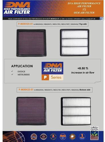 Mitsubishi Diamante 3.0l V6 90-96 Dna Air Filter P-mi30x23-01