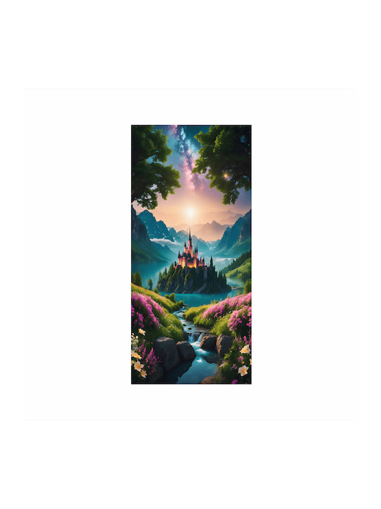 Printed Color Foil Refrigerator Decor Size 200 X 90cm Model Avx-fr15