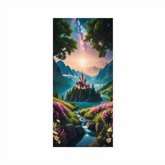 Printed Color Foil Refrigerator Decor Size 200 X 90cm Model Avx-fr15