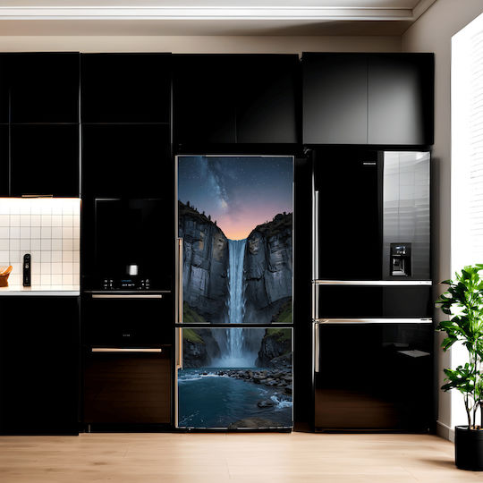 Printed Color Foil Refrigerator Decor Size 200 X 90cm Model Avx-fr14