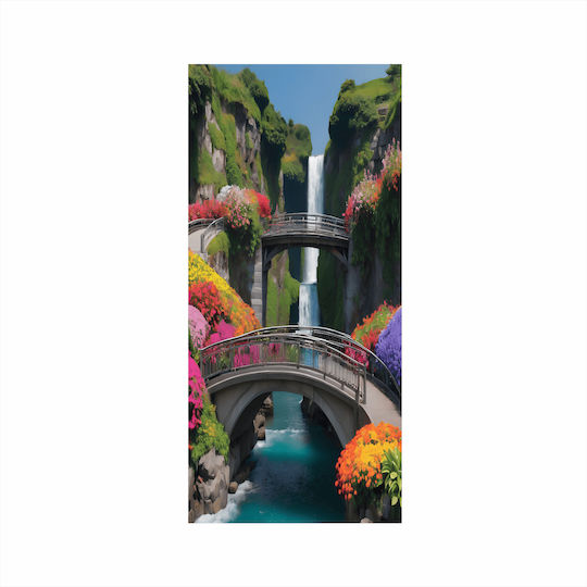 Decor Frigider din Folie Colorată Imprimată Dimensiune 200 X 90cm Model Avx-fr26