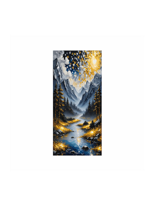 Printed Color Foil Refrigerator Decor Size 200 X 90cm Model Avx-fr18