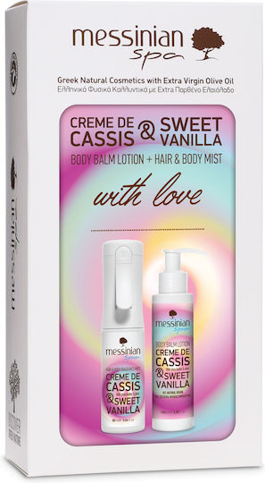 Messinian Spa Creme De Cassis & Sweet Vanilla Reiseset für Aufhellung 2Stück