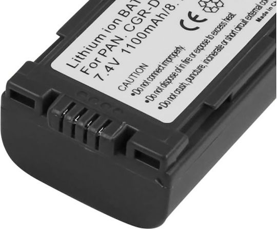 Avizar Li-ion Battery 7.4v 1100mah Hitachi Dz-mv100e Camcorder Black