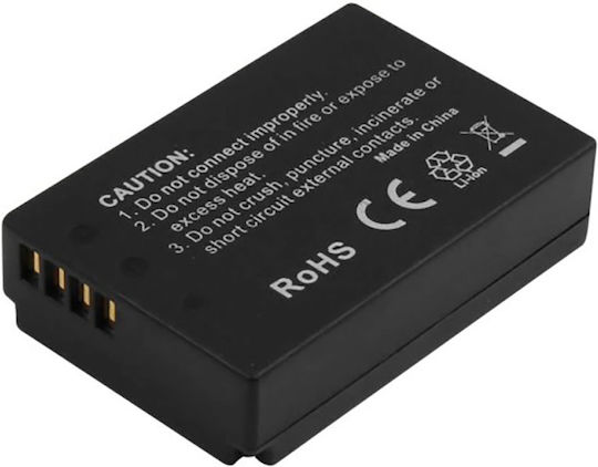 Avizar Li-ion Батерия 820mah Canon Eos 100d Фотоапарат 7.4v Съвместима Lp-e12 Черна