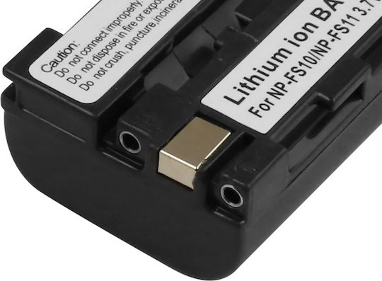 Avizar Baterie Cameră Sony Np-fs10 Np-fs11 Li-ion 3.7v 1300mah 4.8wh Neagră