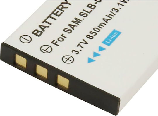 Avizar Li-ion Батерия 3.7v Samsung Digimax Фотоапарат 850mah Съвместима Slb-0837 Бяла
