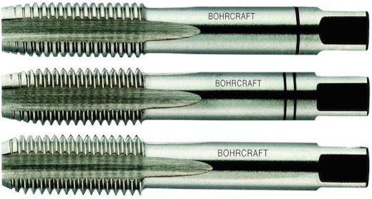 4103 Tarod Manual Filetare Bsw Fir Similar Din 352 Hss-G Set 3 Bucăți Dim W 5/16''