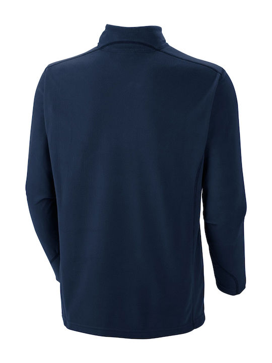 Klamath Range Athletic Long Sleeve Blouse Navy Blue