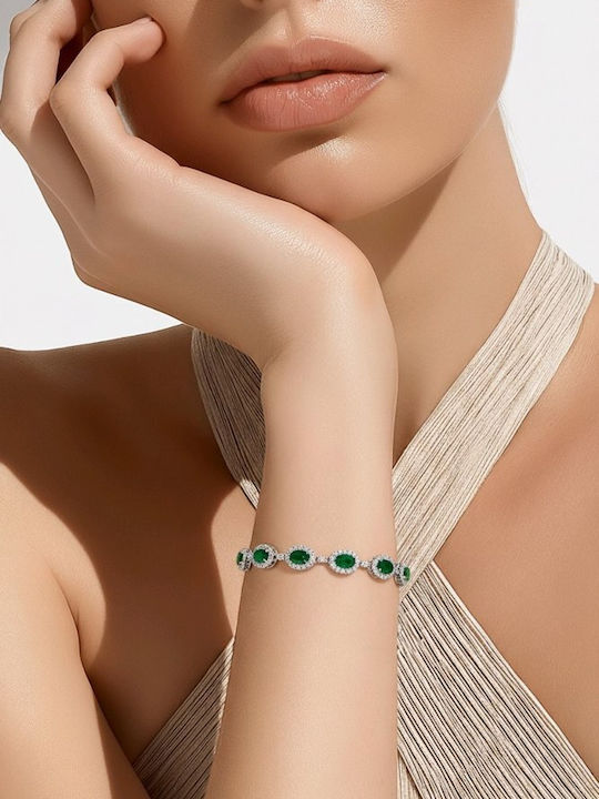 Prince Silvero Women's Silver Bracelet Prince Silvero Women's Silver Bracelet