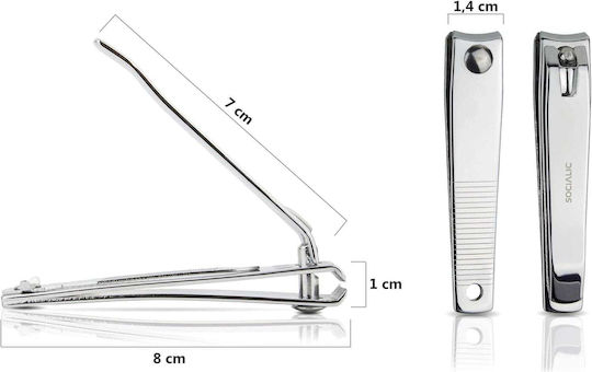 Unghieră Inox Argintiu EM-NAILSET-INOX-CASEFILE-4H7Q
