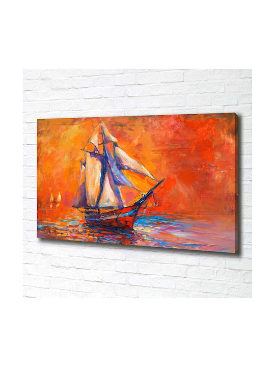 Panou De Perete Din Pânză Finisaj Îngrijit Navă Spațială 100x70 Cm