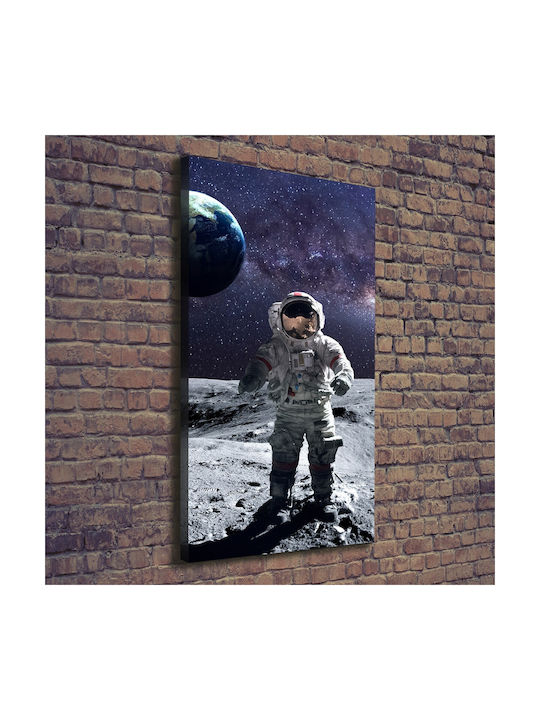 Panou De Perete Din Pânză Ideal Pentru Decorare Zilnică Astronaut 70x140 Cm