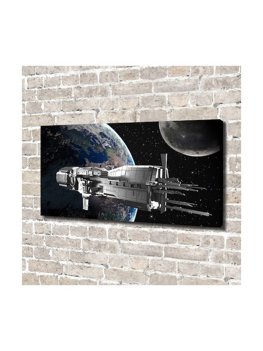 Gemälde Segeltuch Einheitliche Innendekoration Raumfahrt 140x70 cm