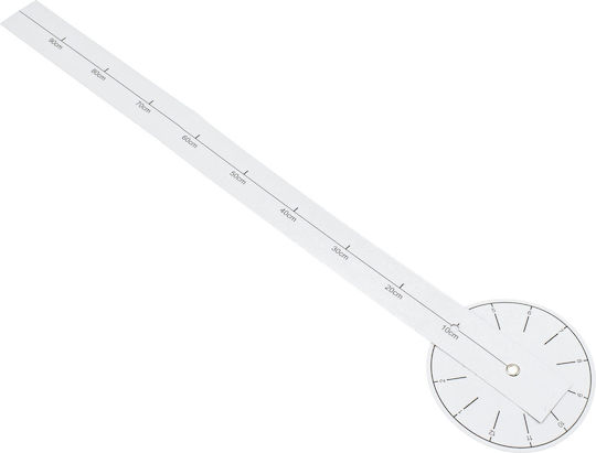 Alista Home Ρολόι Τοίχου Ασημί 42x14cm
