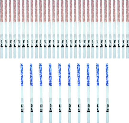 30 Ovulation Test Strips & 10 Pregnancy Test Strips