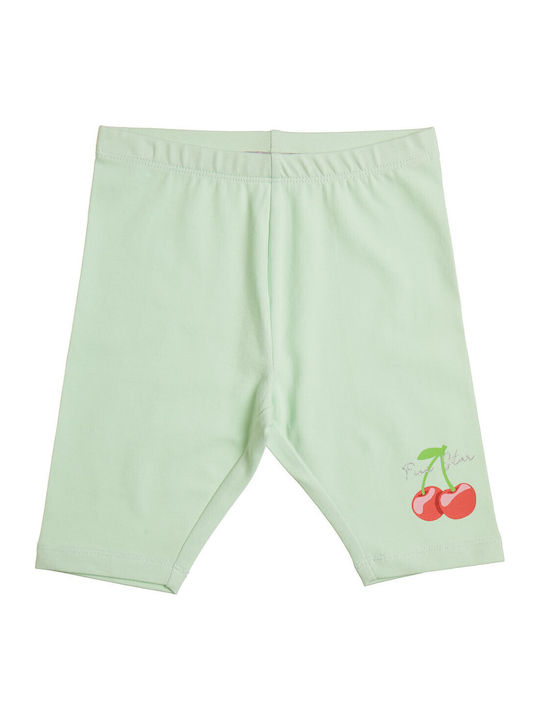 Kinder-Set mit Leggings Sommer 3Stück Weiß